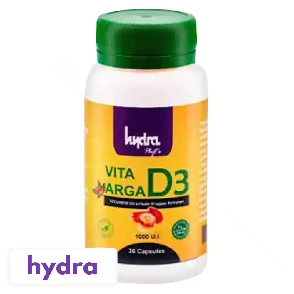 hydra plus – vita arga d3 – 60 gelules