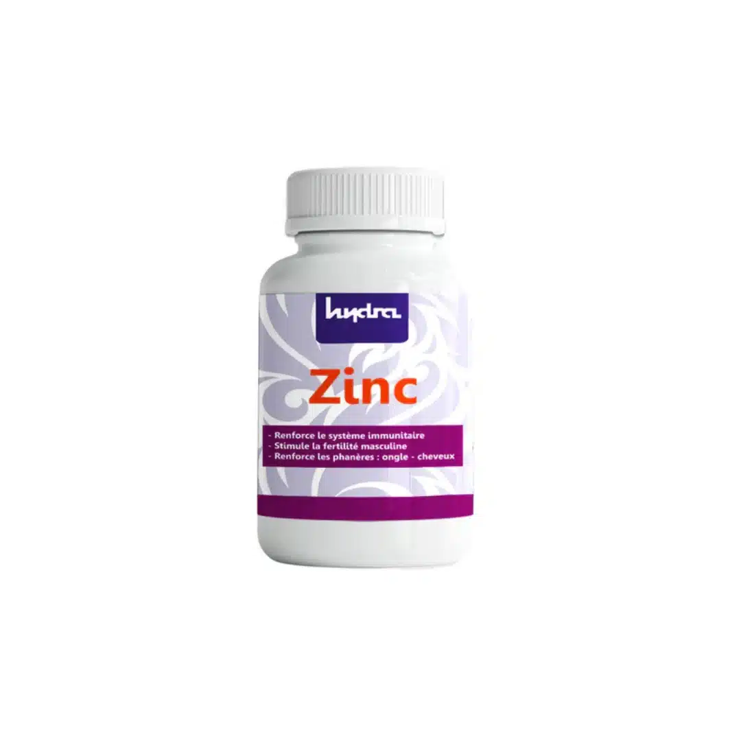 hydra plus – zinc – 60 comprimes