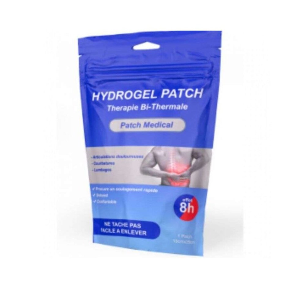 hydrogel – patch medical gm 15cm*25cm bte de – 5 unite