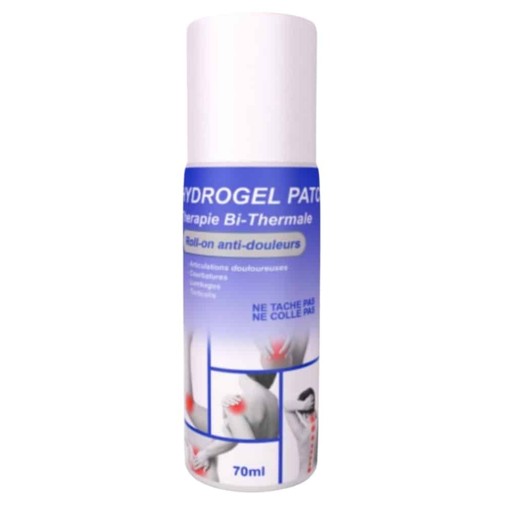 hydrogel – patch roll on anti douleurs puissant – 70ml