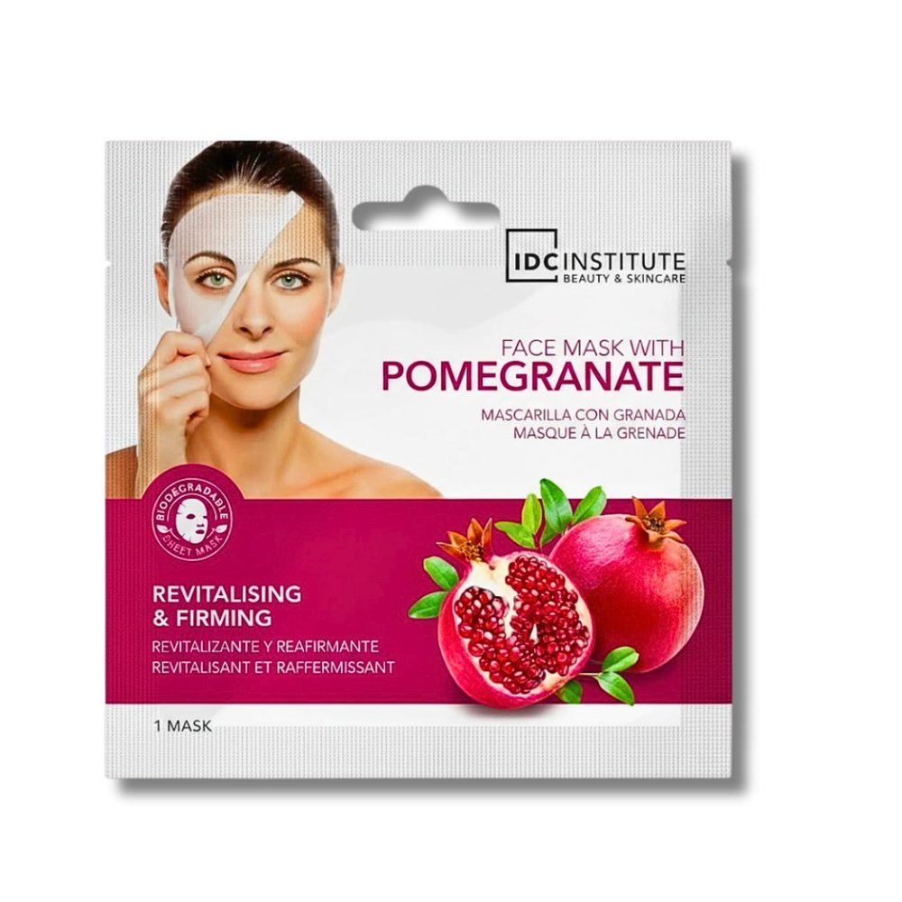 idc institute – face mask pomegranate