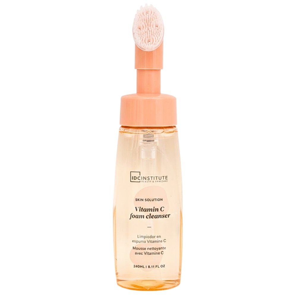 idc institute – mousse nettoyante avec exfobrush vitamine c