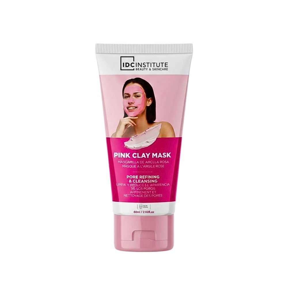 idc institute – pink clay mask – 60ml