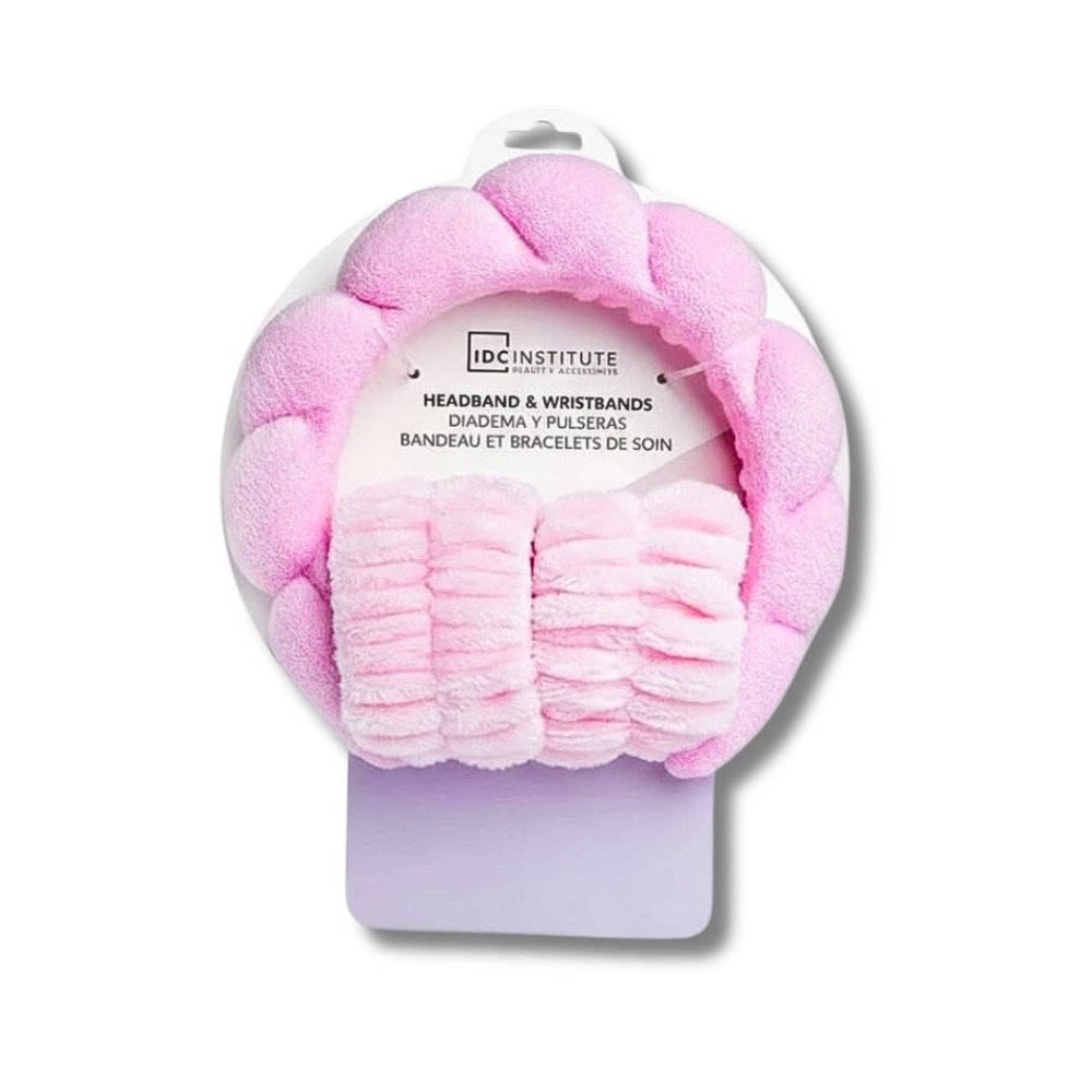 idc institute – skincare headband and wristband