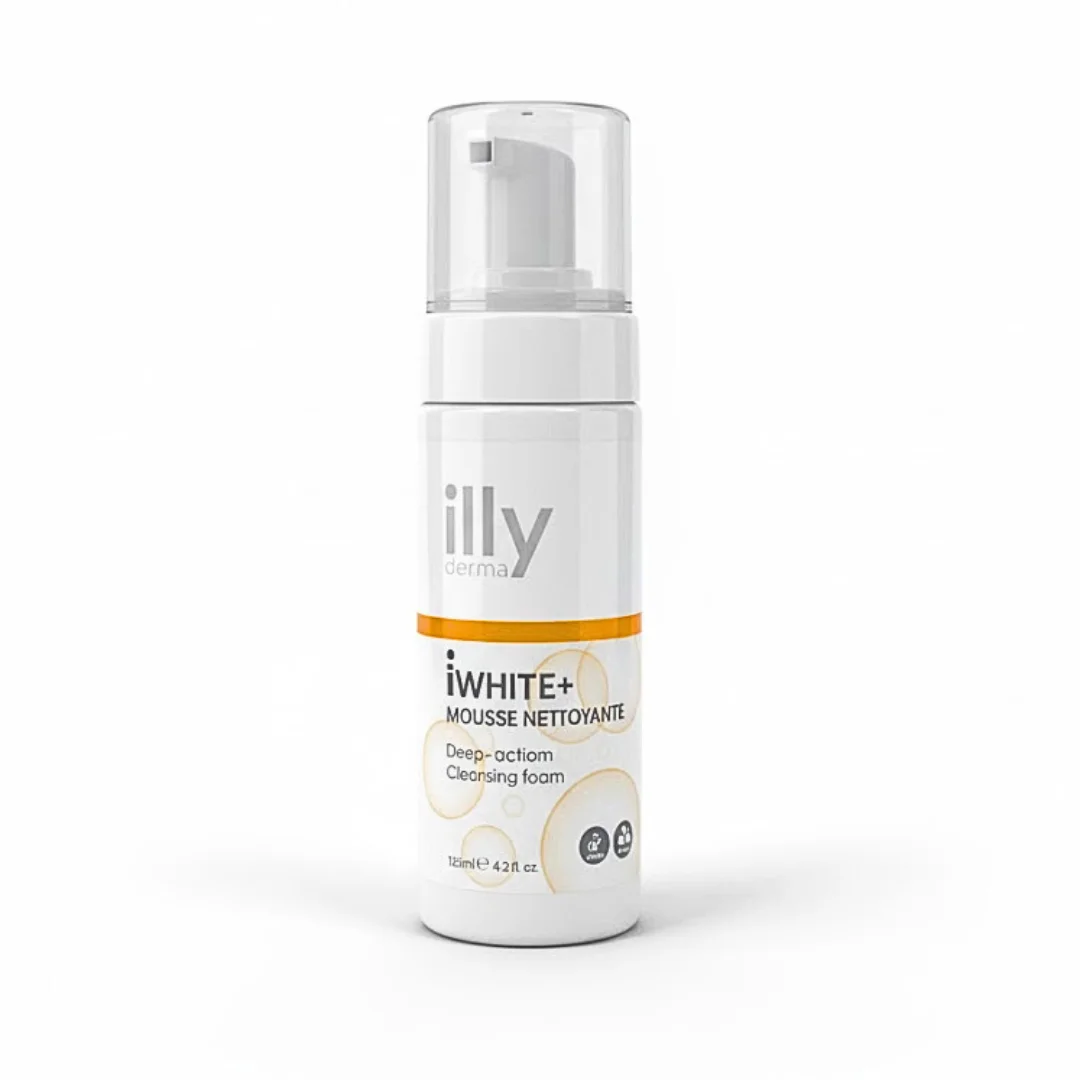 illyderme – iwhite mousse nettoyante – 150ml