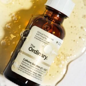 the ordinary – solution a la cafeine 5% + egcg contour des yeux – 30ml