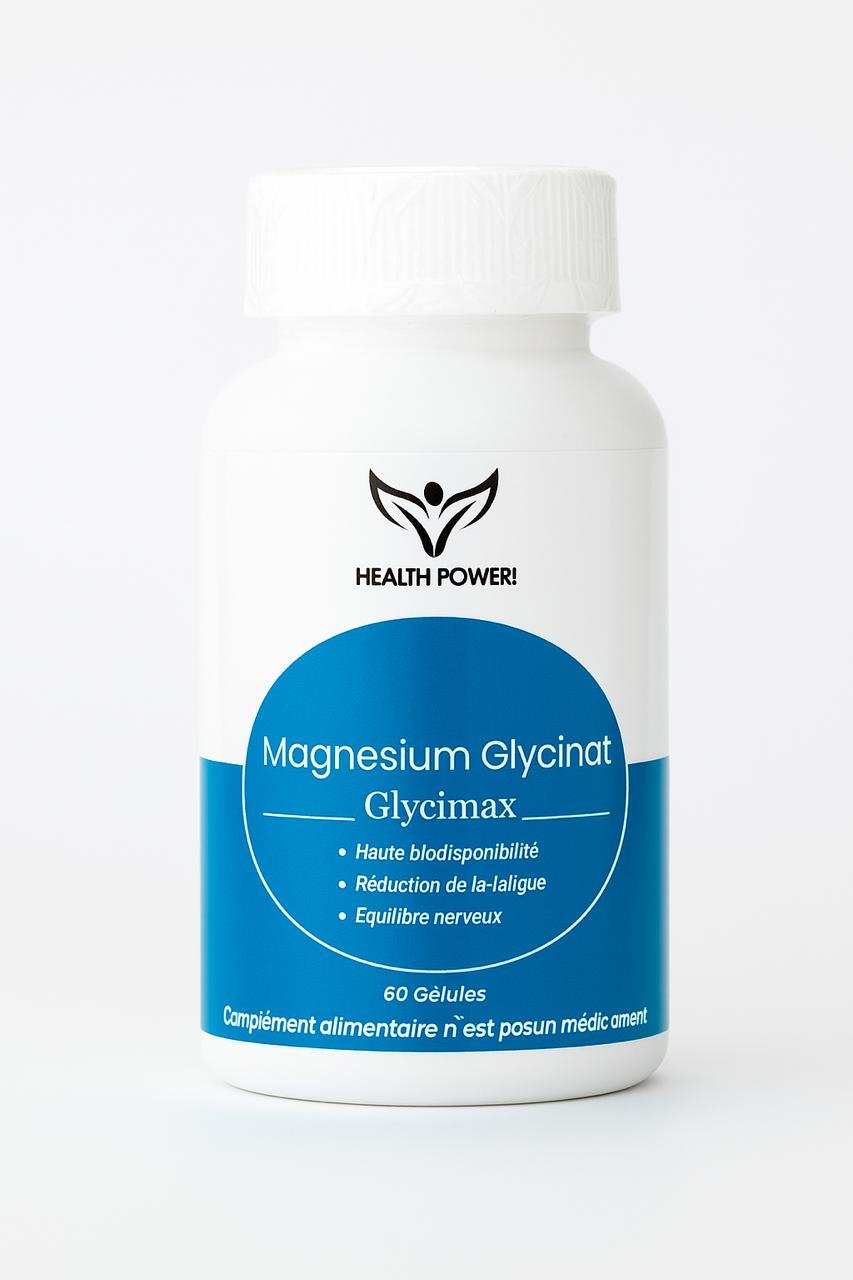 health power – magnesium glycinate – 60 gelules health power – magnesium glycinate – 60 gelules