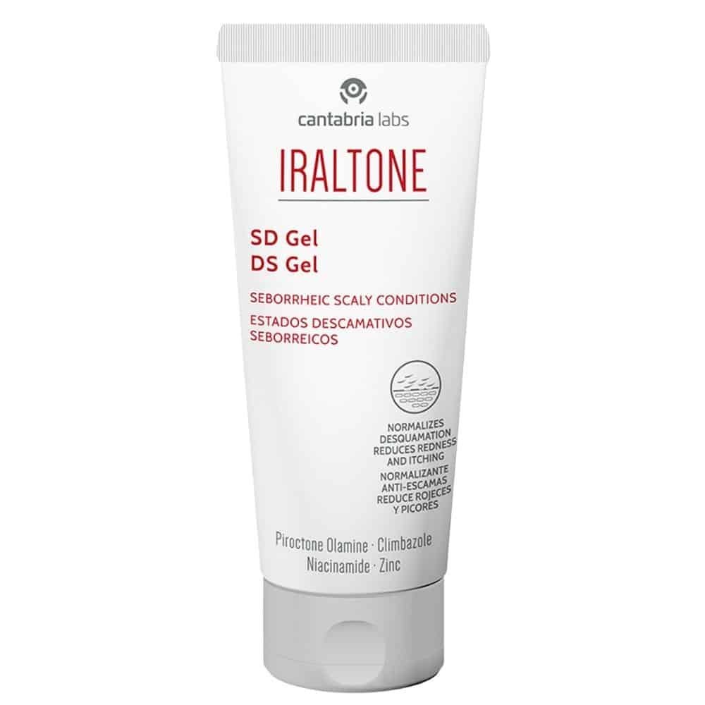 iraltone – ds gel anti rougeurs et demangeaisons cuir chevelu – 50ml