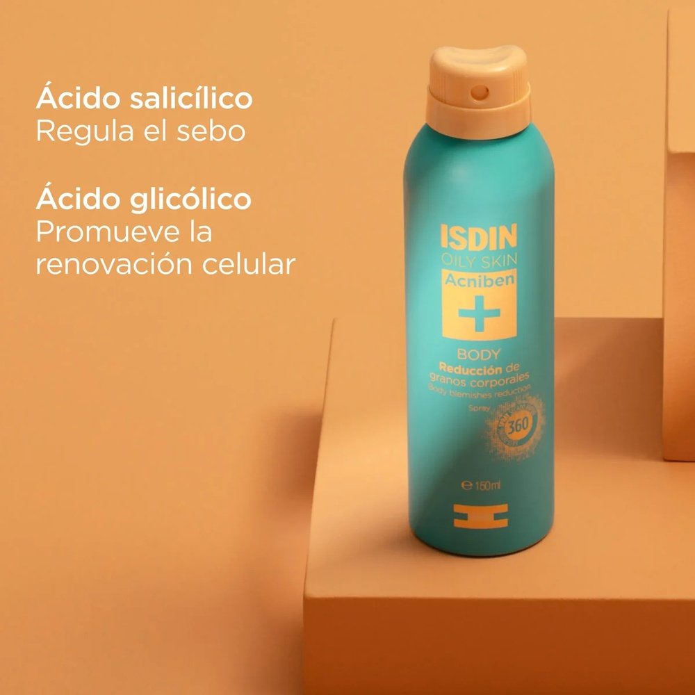 isdin – acniben+ spray corps anti imperfections – 150ml isdin – acniben+ spray corps anti imperfections – 150ml