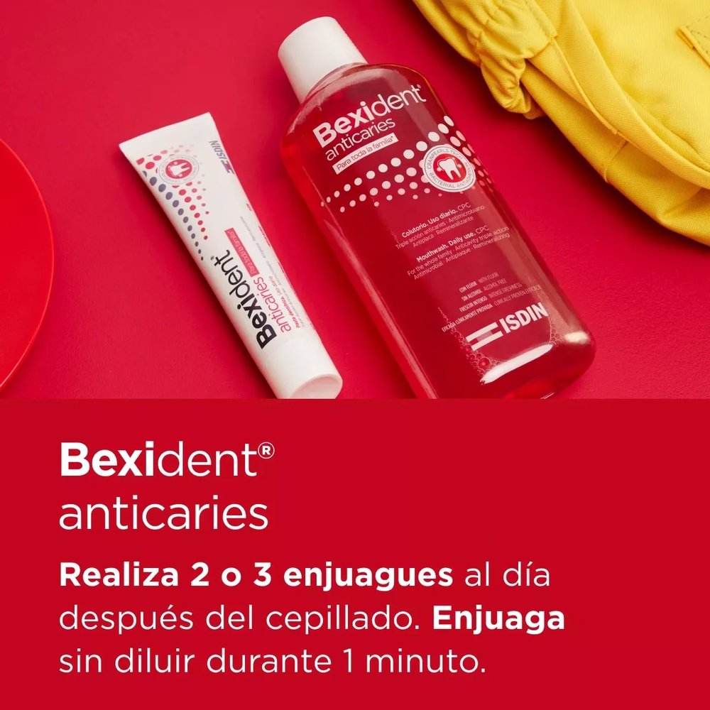 isdin – bexident bain de bouche anti caries au cpc – 500ml isdin – bexident bain de bouche anti caries au cpc – 500ml