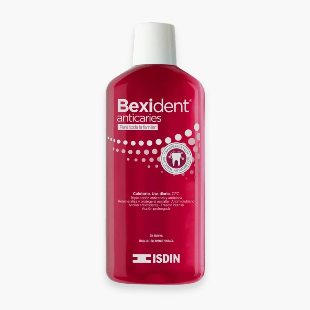 isdin – bexident bain de bouche anti caries au cpc – 500ml