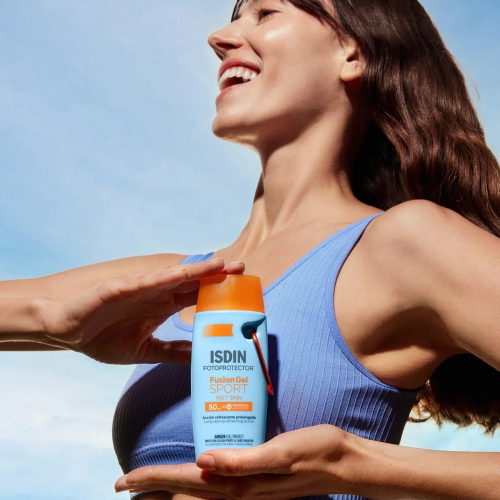 isdin – fotoprotector fusion gel sport slaire wet skin spf50 – 100ml isdin – fotoprotector fusion gel sport slaire wet skin spf50 – 100ml