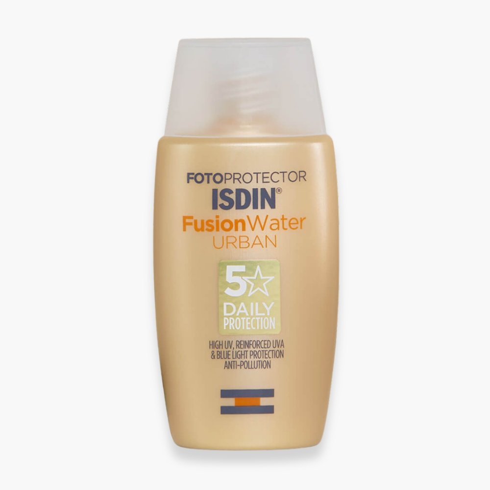isdin – fotoprotector fusion water urban solaire invisible spf30 – 50ml
