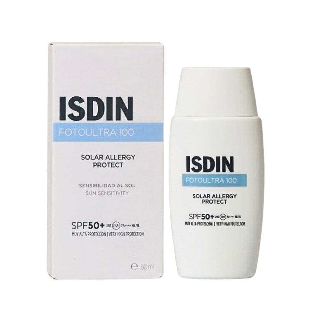 isdin – fotoultra 100 solar allergy protect spf50+ – 50ml