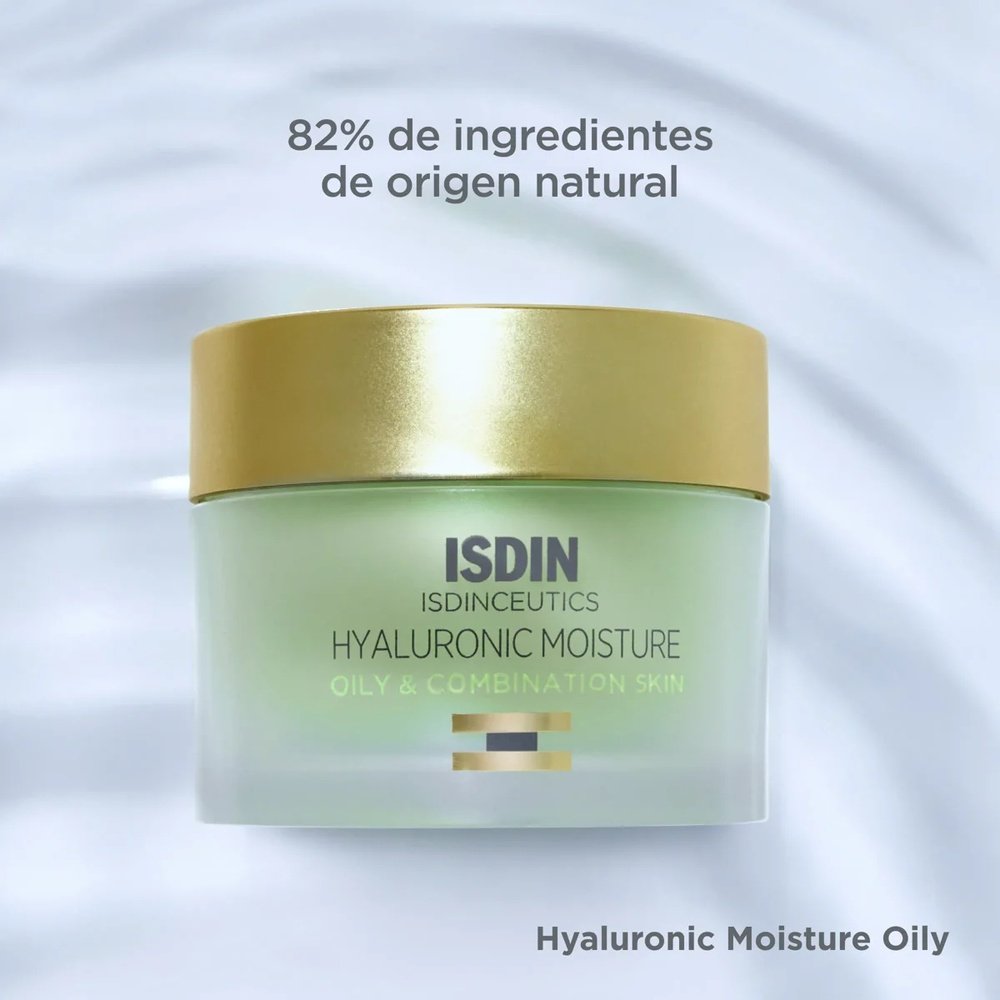 isdin – isdinceutics hyaluronic moisture creme hydratante peau mixte a grasse – 50g isdin – isdinceutics hyaluronic moisture creme hydratante peau mixte a grasse – 50g
