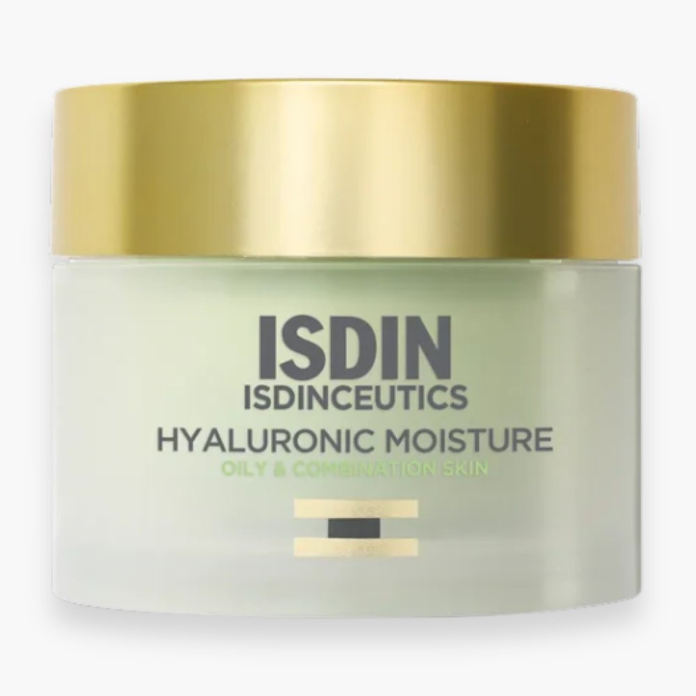 isdin – isdinceutics hyaluronic moisture creme hydratante peau mixte a grasse – 50g