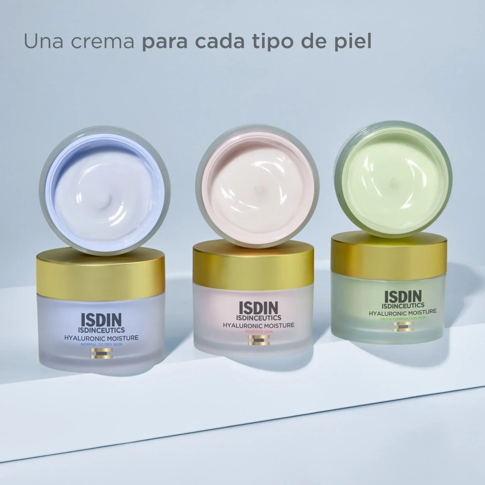 isdin – isdinceutics hyaluronic moisture creme hydratante peau normale a seche – 50g isdin – isdinceutics hyaluronic moisture creme hydratante peau normale a seche – 50g