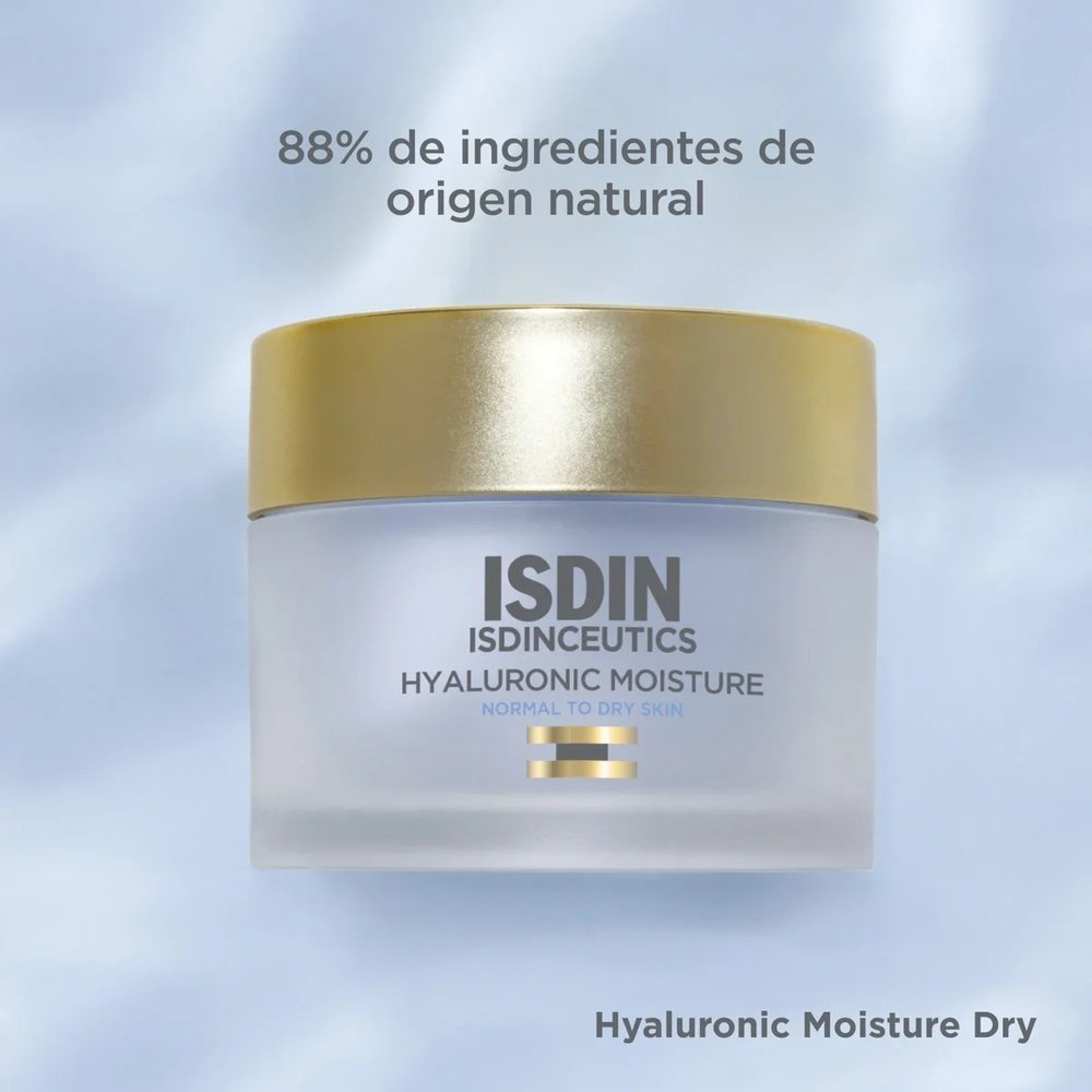 isdin – isdinceutics hyaluronic moisture creme hydratante peau normale a seche – 50g isdin – isdinceutics hyaluronic moisture creme hydratante peau normale a seche – 50g