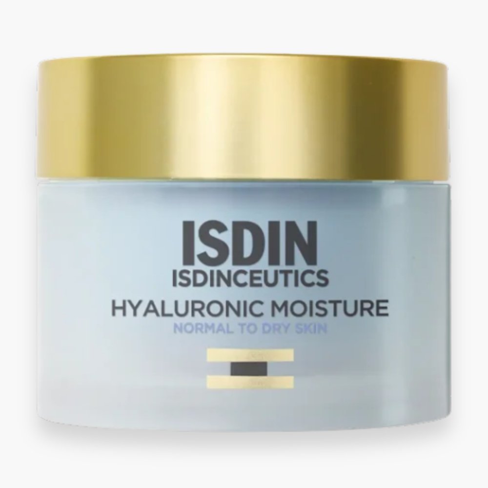 isdin – isdinceutics hyaluronic moisture creme hydratante peau normale a seche – 50g