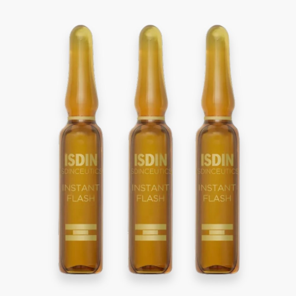 isdin – isdinceutics instant flash serum effet liftant immediat ampoules – 5x2ml
