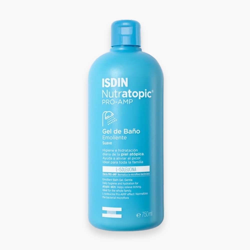 isdin – nutratopic pro amp gel de bain emollient – 400ml