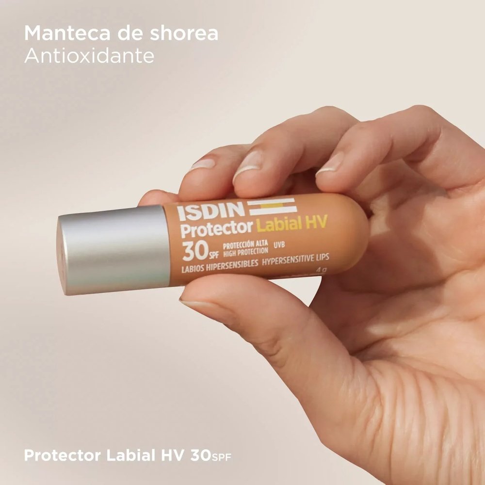 isdin – protector labial hv baume a levres solaire spf30 – 4g isdin – protector labial hv baume a levres solaire spf30 – 4g