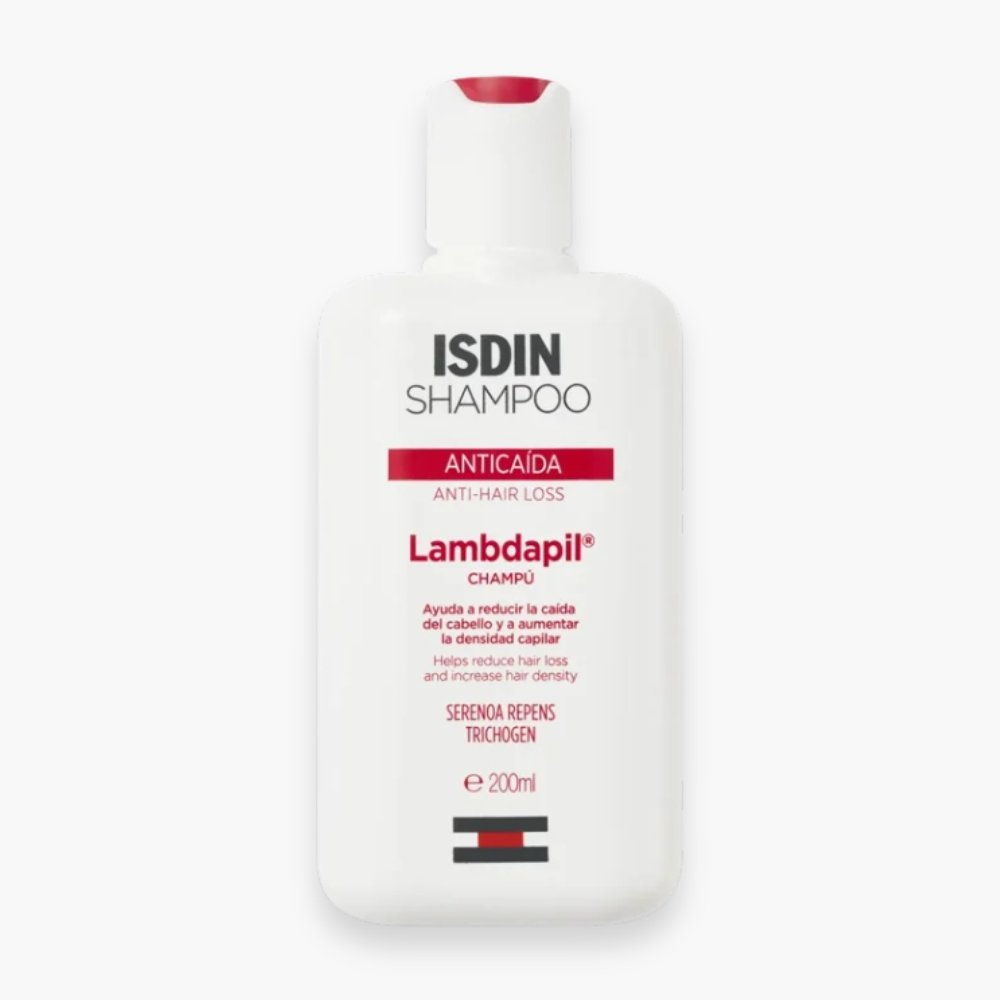 isdin – shampoo shampoing lambdapil anti chute – 200ml – (destockage)
