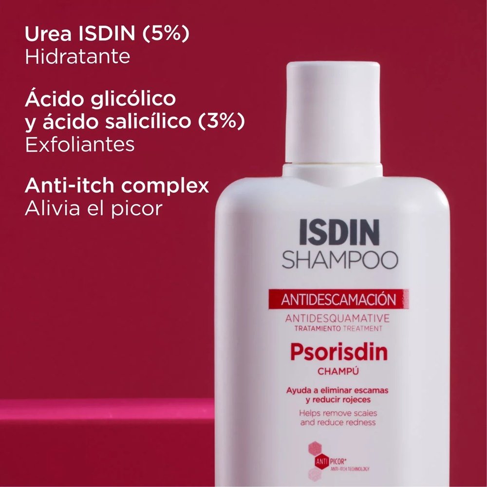 isdin – shampoo shampoing psorisdin antipeliculaire – 200ml isdin – shampoo shampoing psorisdin antipeliculaire – 200ml