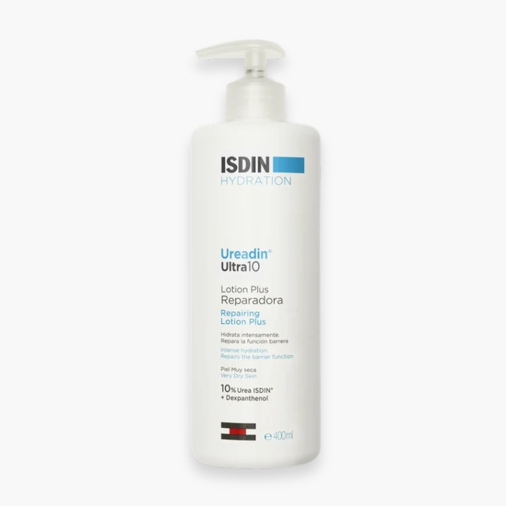 isdin – ureadin ultra 10 lotion plus reparatrice – 400ml – (destockage)