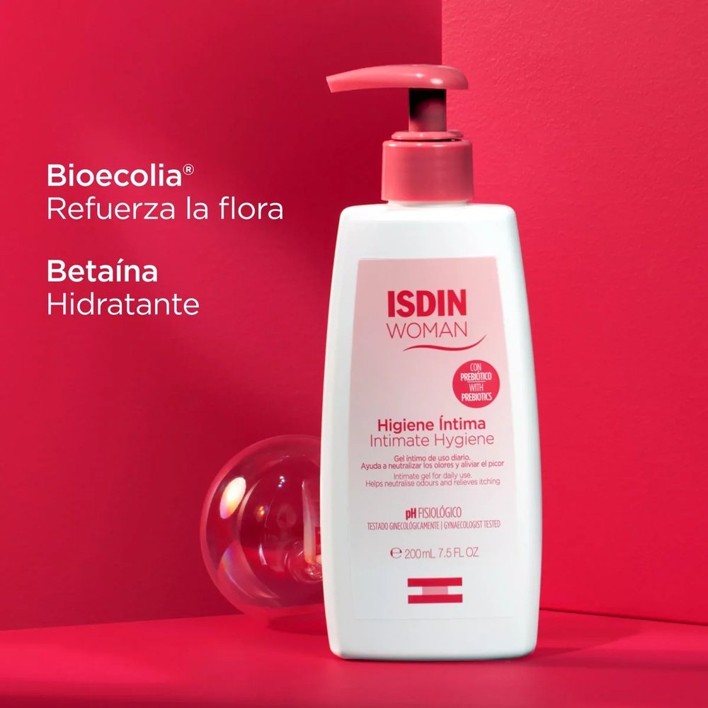isdin – woman gel nettoyant intime sans savon – 200ml isdin – woman gel nettoyant intime sans savon – 200ml