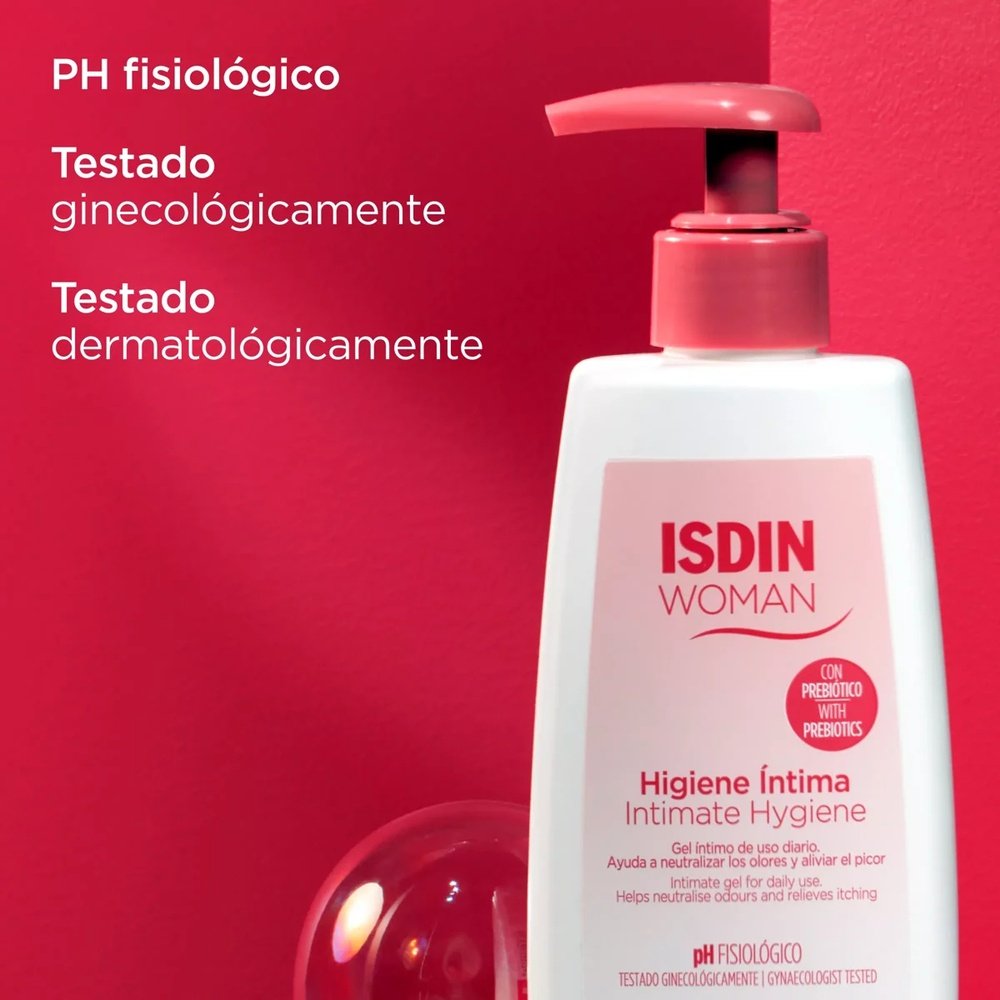 isdin – woman gel nettoyant intime sans savon – 200ml isdin – woman gel nettoyant intime sans savon – 200ml