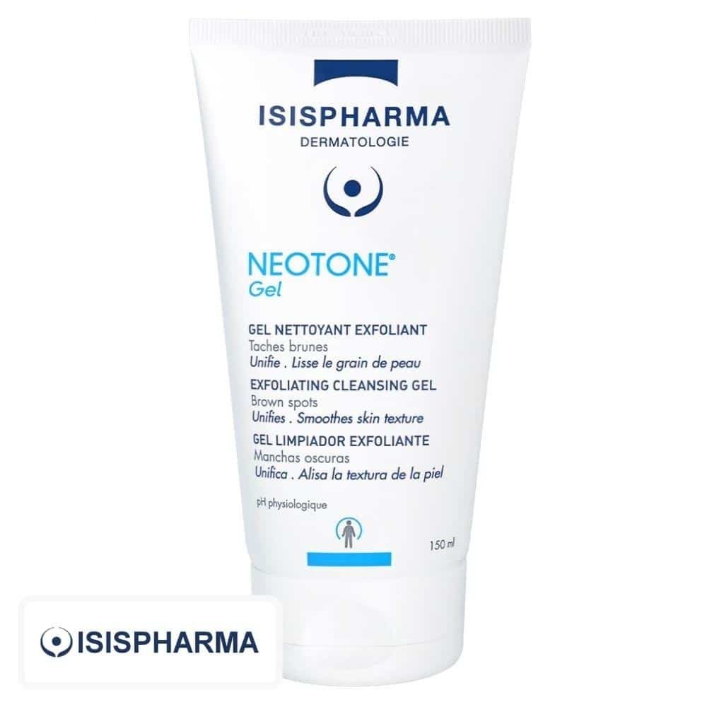 isispharma – neotone gel nettoyant exfoliant – 150ml