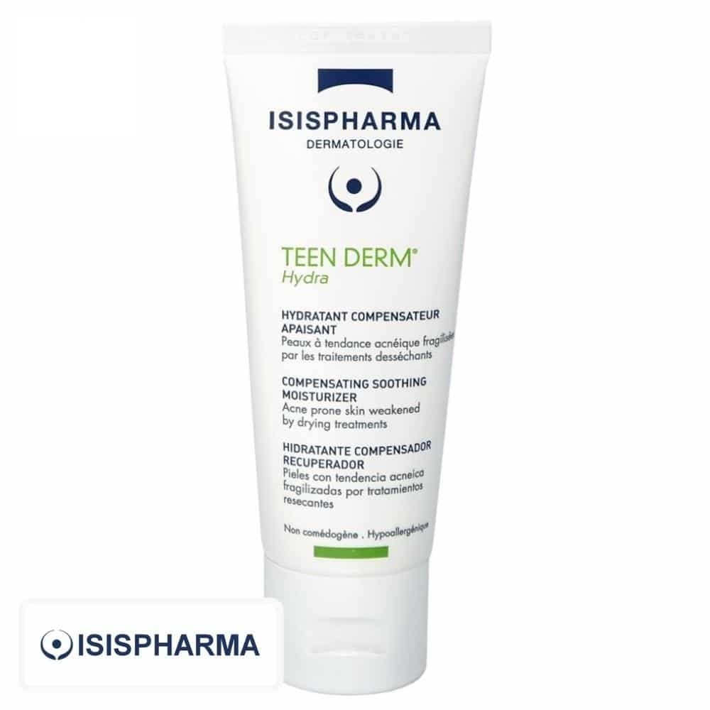 isispharma – teen derm hydra hydratant compensateur apaisant – 100ml