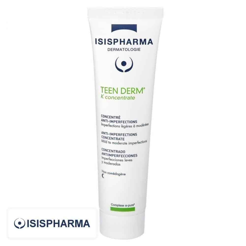 isispharma – teen derm k concentrate concentre anti imperfections – 30ml