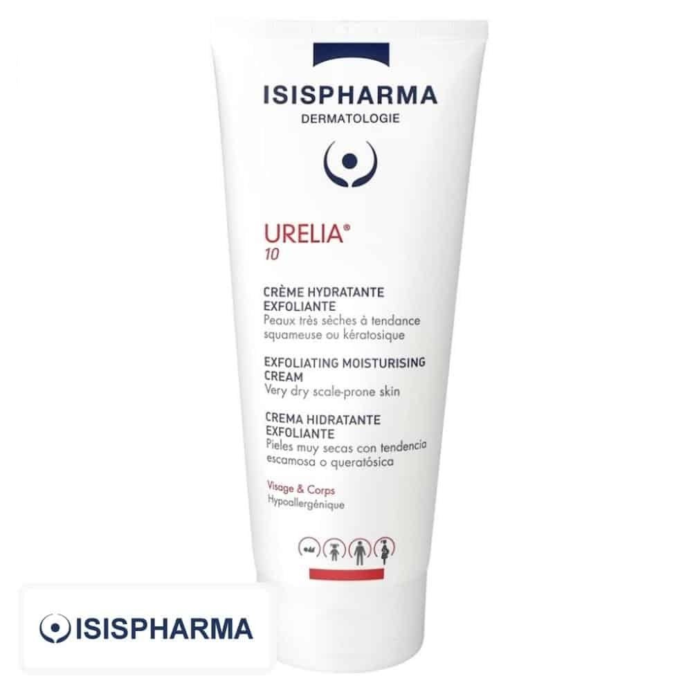 isispharma – urelia 10 creme hydratante exfoliante – 150ml
