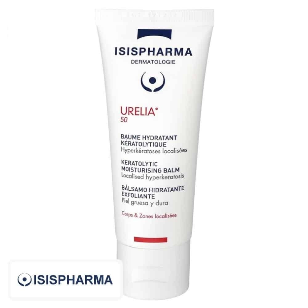 isispharma – urelia 50 baume hydratant keratolytique – 40ml