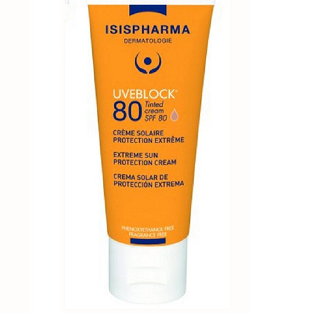 isispharma – uveblock 80 teinte spf80 – 40ml