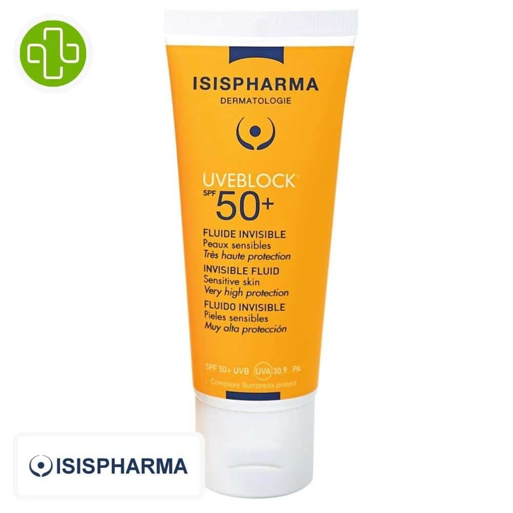 isispharma – uveblock fluide spf50+ – 40ml