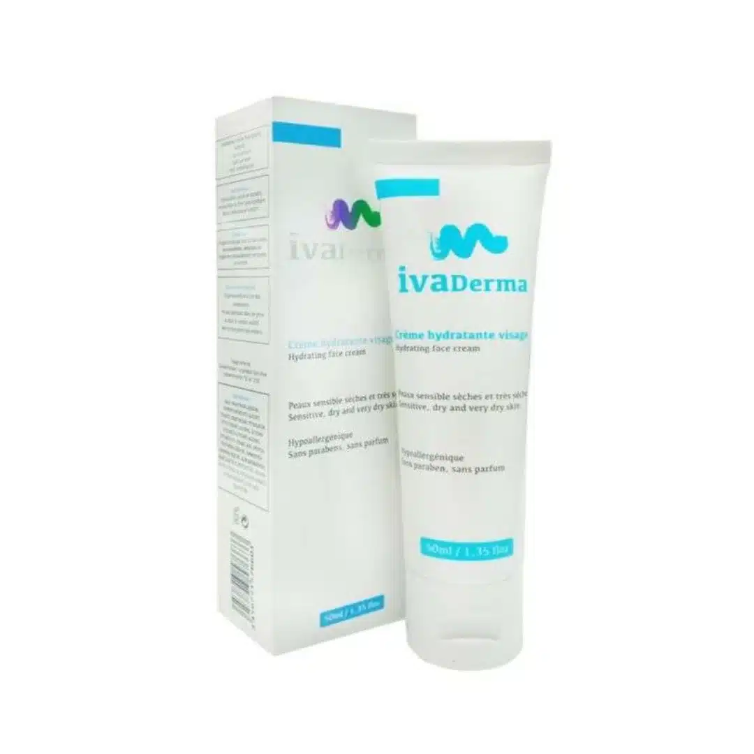 ivaderma – creme hydratante visage – 50ml