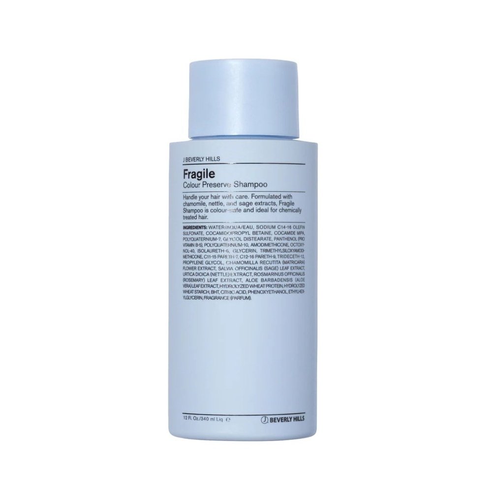j beverly hills – fragile shampoing – 340ml