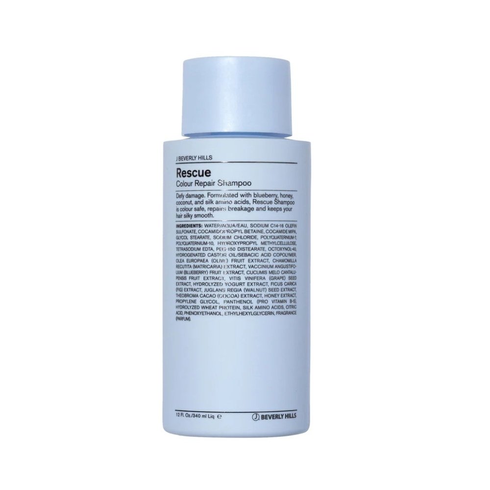 j beverly hills – rescue shampoing – 340ml