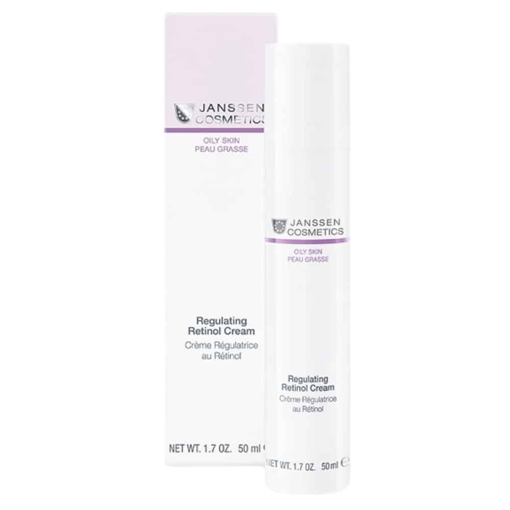 janssen cosmetics – creme regulatrice au retinol – 50ml