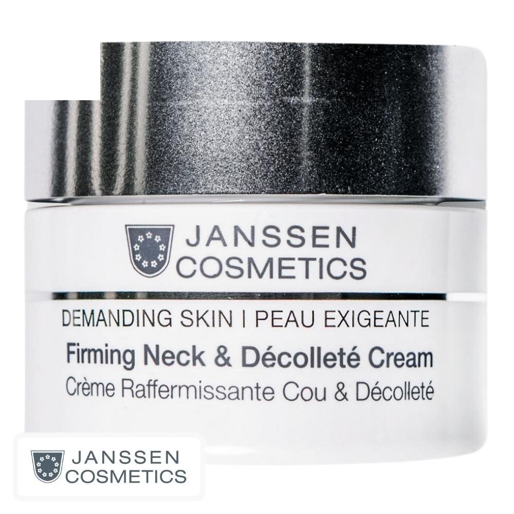 janssen cosmetics – (peau exigeante) creme raffermissante cou et decollete – 50ml