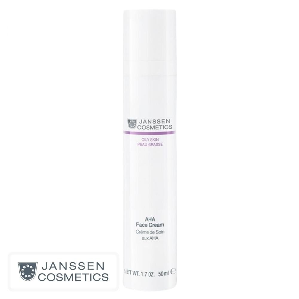 janssen cosmetics – (peau grasse) creme de soin aux aha – 50ml