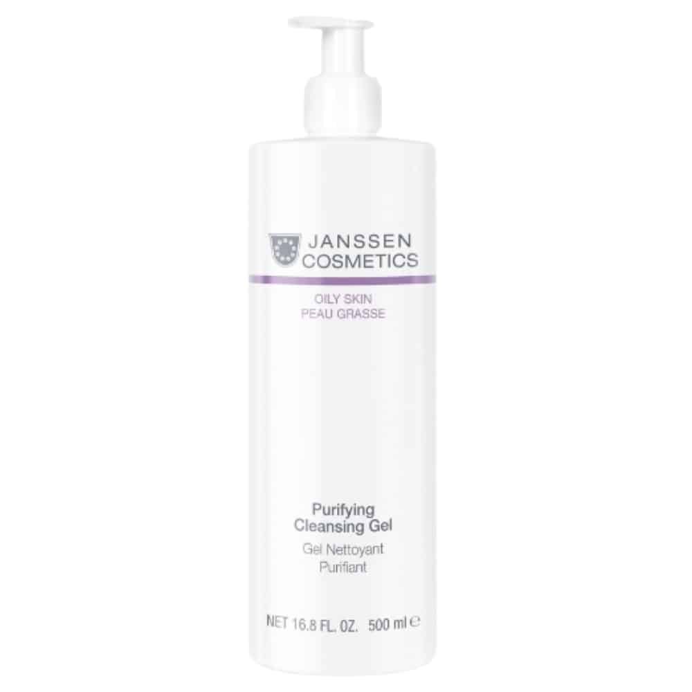 janssen cosmetics – (peau grasse) gel nettoyant purifiant – 500ml
