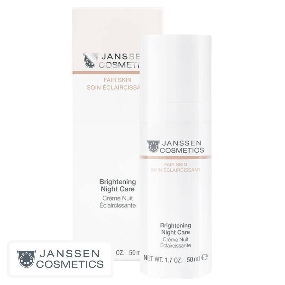 janssen cosmetics – (soin eclaircissant) creme nuit eclaircissante – 50ml