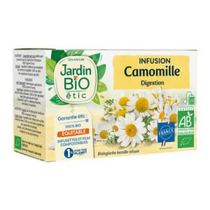 jardin bio – infusion camomille 20 sachet