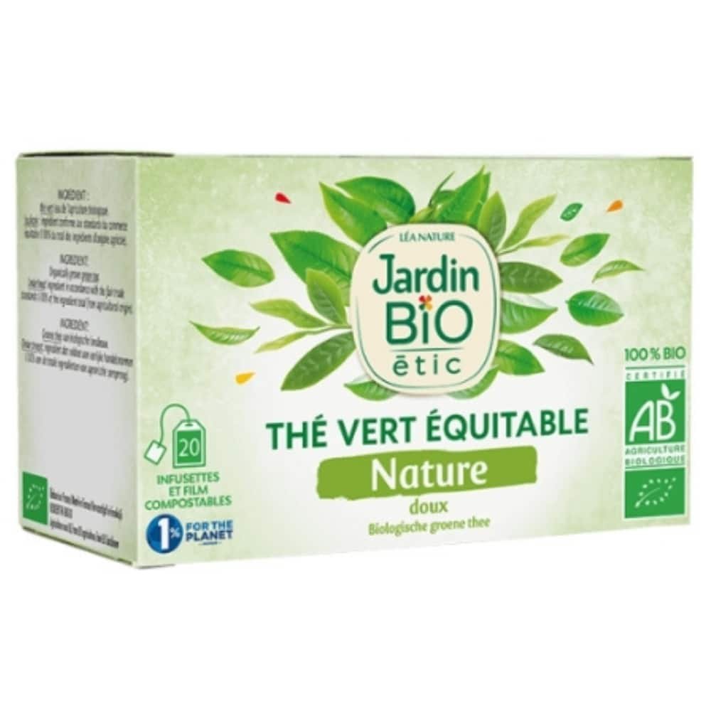 jardin bio – the vert equitable doux bio – 20u