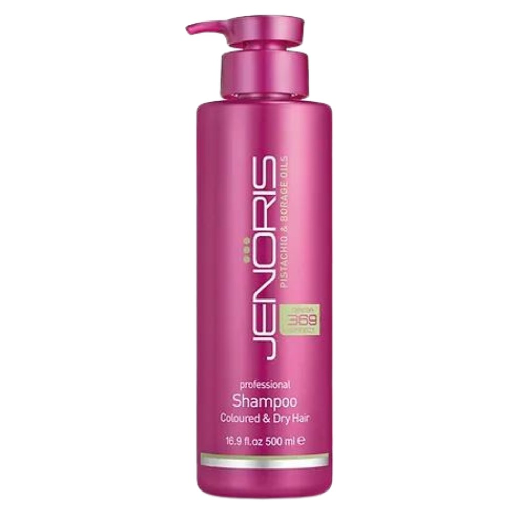jenoris – shampoing cheveux colores et secs – 300ml