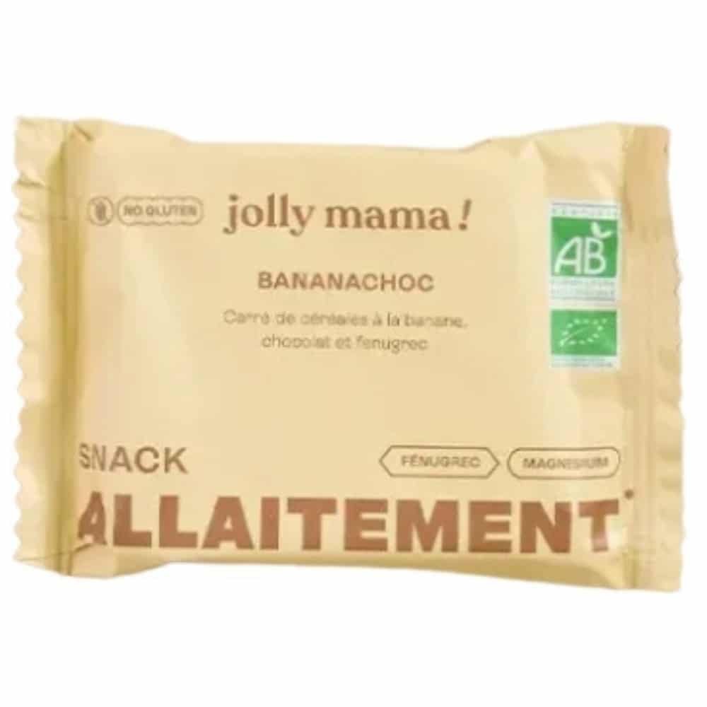 jolly mama – snack allaitement banachoc bio – 45g